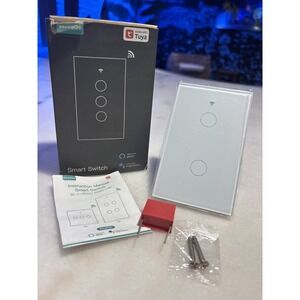 MoesGo WiFi Smart Wall Light Switch with Single Pole or Multi-Control Way, Relay